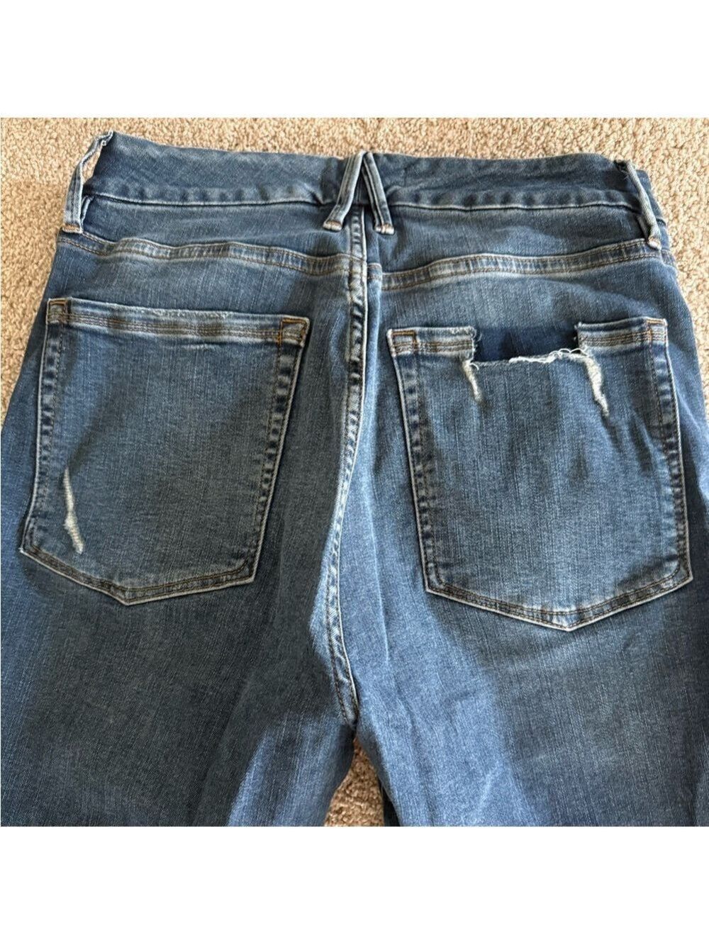 Good American Good Waist Skinny Jean Size 8 - Picture 4 of 5